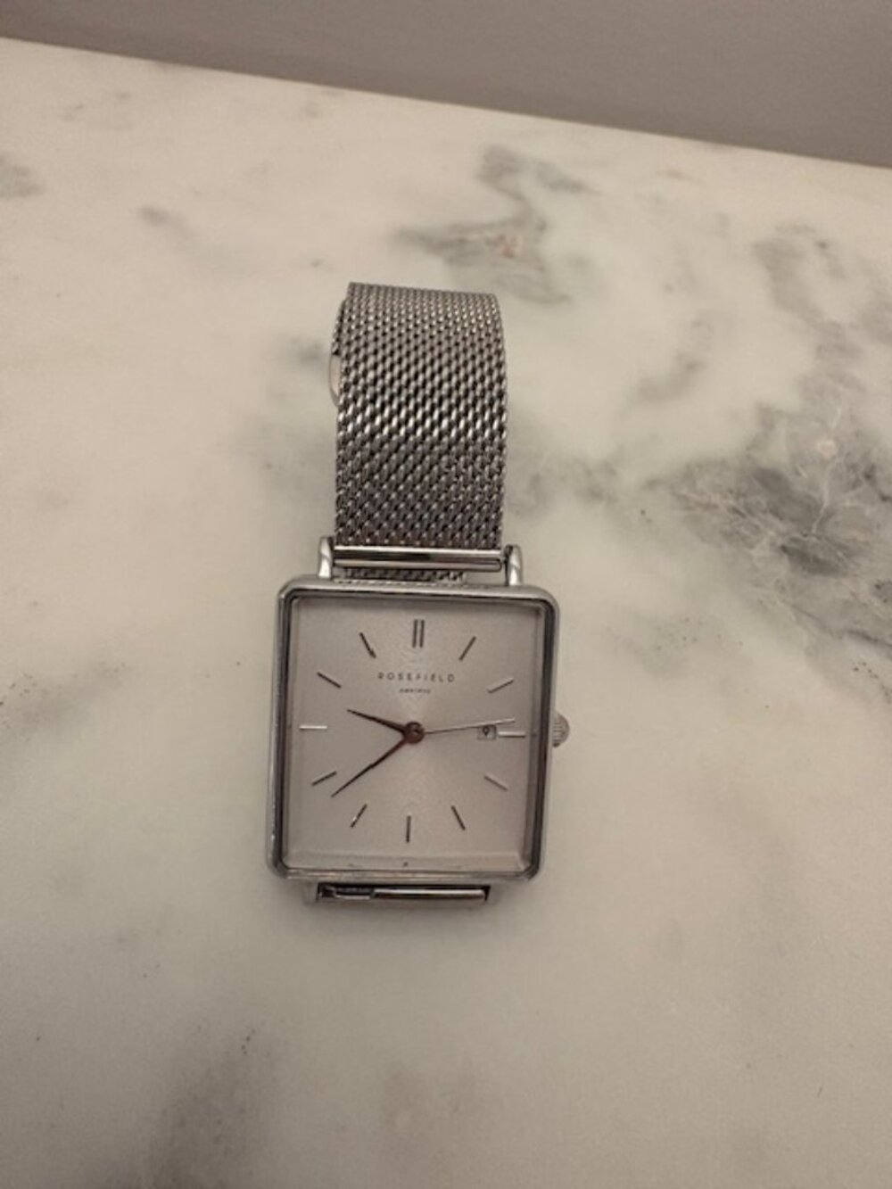 Silver watch